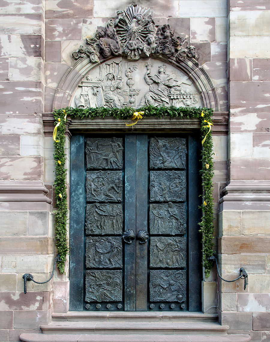 Tür von Ernst Alt – Basilika St. Johann